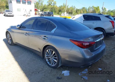 2018 Infiniti Q50 3.0T Luxe from USA, damaged, VIN JN1EV7AP6JM351536